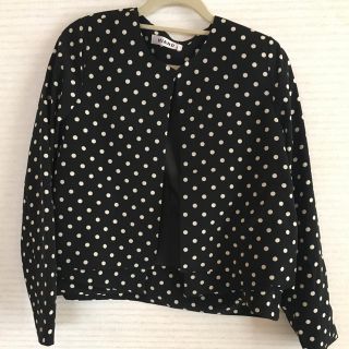 ザラ(ZARA)のHIAND ドットジャケット　フォーマル　入学式　入園式(ノーカラージャケット)