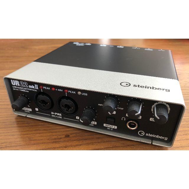 Steinberg UR22 mk2 オーディオインターフェース 楽器のDTM/DAW(オーディオインターフェイス)の商品写真