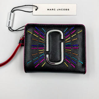 マークジェイコブス(MARC JACOBS)のrippy様 専用 ♡ MARC JACOBS ♡ 二つ折り 財布 ブラック(財布)