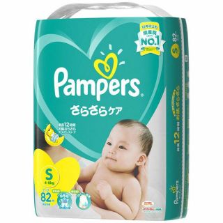 ピーアンドジー(P&G)の増税前セール！送料無料1枚あたり13円！パンパース テープ Sサイズ 107枚 (ベビー紙おむつ)