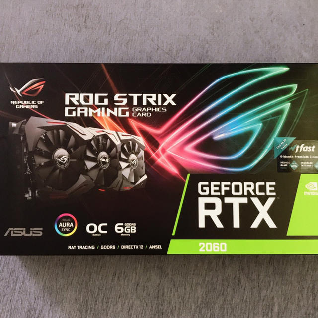 【新品未開封】RTX2060 STRIX ASUS