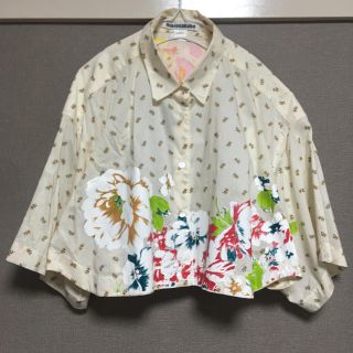 週末SALE✨mikiosakabe花柄シャツ✨