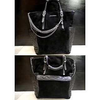 24万 JIMMYCHOO ジミーチュウ BLARE 2way スエード バッグ