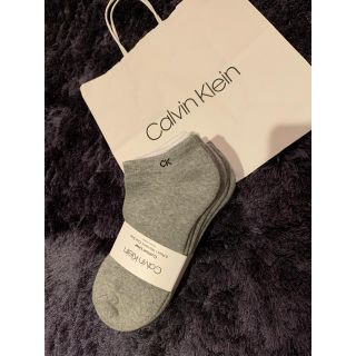 カルバンクライン(Calvin Klein)のCalvin Klein カルバンクライン  ソックス　靴下　新品　1足(ソックス)