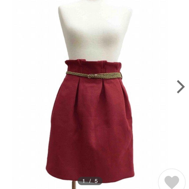 Lily Brown(リリーブラウン)の確認用 イメージ レディースのスカート(ひざ丈スカート)の商品写真