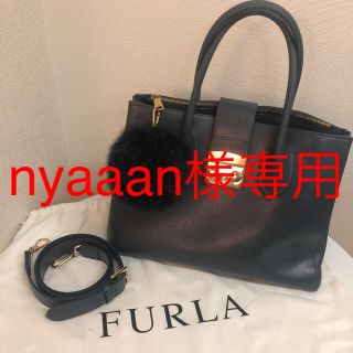 フルラ(Furla)のフルラ バッグ・ファーの毛玉セット(ハンドバッグ)