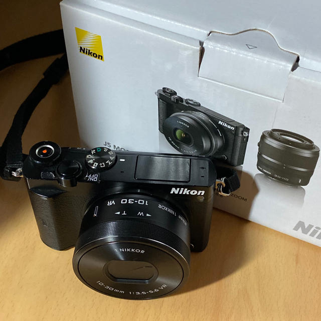 Nikon1 J5 本体+標準ズームセット 本体画面割有-eastgate.mk