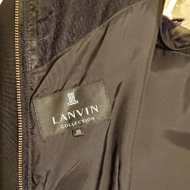 国内最安値！ LANVIN - ワンピース lanvin ひざ丈ワンピース