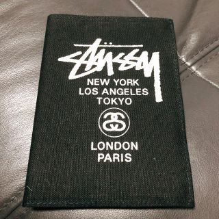 ステューシー(STUSSY)のstussy ノート付きブックカバー 手帳ケース(手帳)