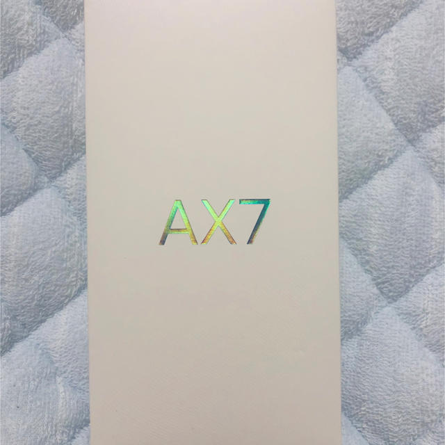 スマートフォン/携帯電話oppo AX7 ゴールド 新品 本体