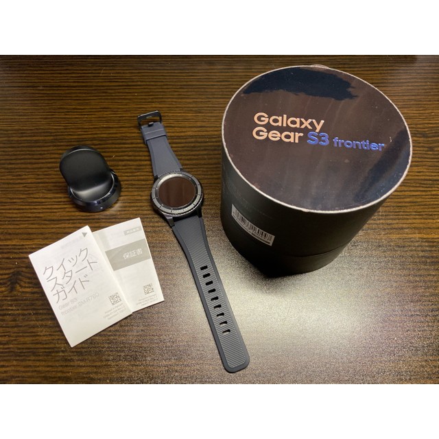 【美品】　Galaxy Gear S3 Frotier