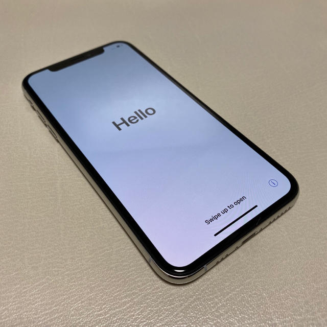 アウトカメラインカメラ○最終値下げ　完動品　iPhone X Silver 256 GB SIMフリー