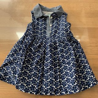 オールドネイビー(Old Navy)の中古 オールドネイビーワンピースと白レギンスセット(ひざ丈ワンピース)