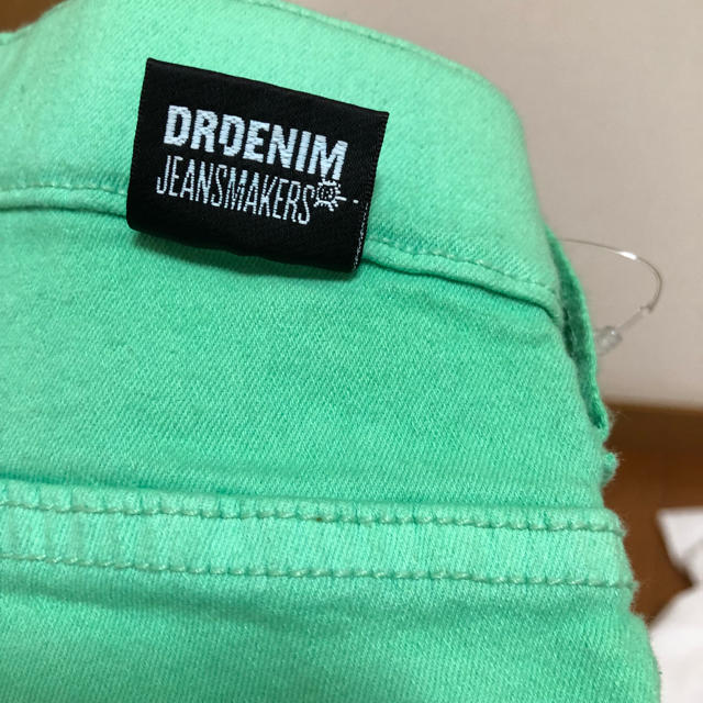 Dr.Denim(ドクターデニム)の新品 ドクターデニム グリーン スキニー ストレッチ レディースのパンツ(スキニーパンツ)の商品写真