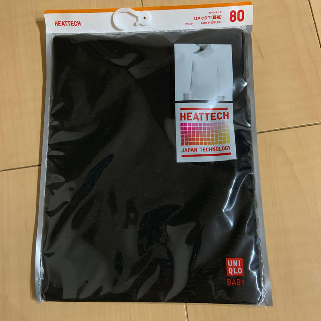 UNIQLO(ユニクロ)のma_mi様専用　ヒートテック 長袖 80 キッズ/ベビー/マタニティのベビー服(~85cm)(肌着/下着)の商品写真