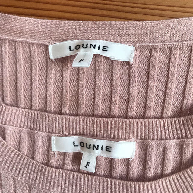 LOUNIE(ルーニィ)のLOUNIE ロングカーディガンのアンサンブル レディースのトップス(カーディガン)の商品写真