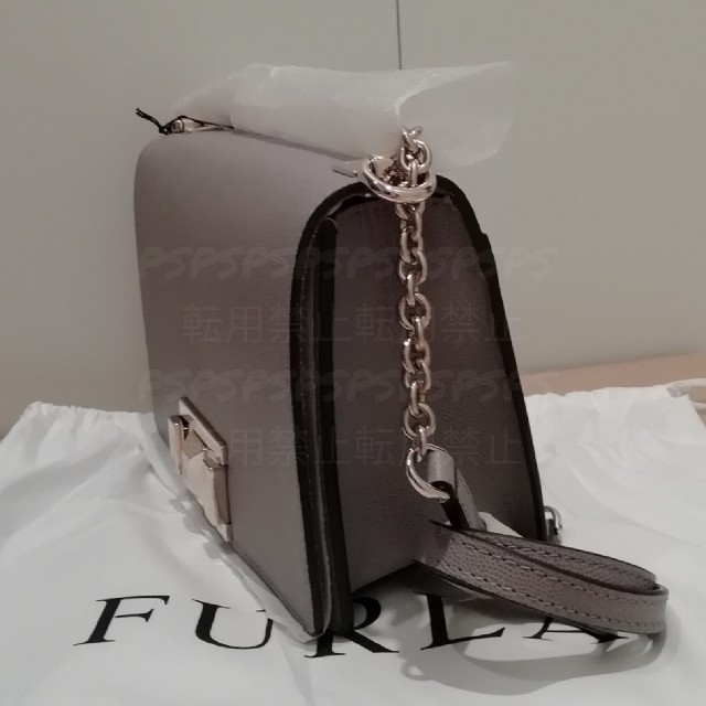 FURLA　MIMI クロスボディミニ　ライトグレー　ONICE  パーティー