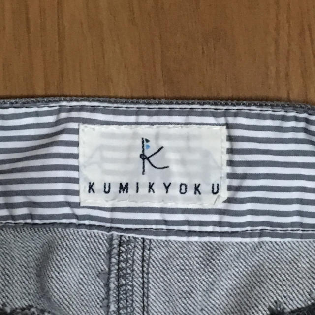 kumikyoku（組曲）(クミキョク)のKUMIKYOKU デニムスカート レディースのスカート(ミニスカート)の商品写真