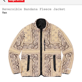 シュプリーム(Supreme)のM supreme bandana fleece jacket バンダナフリース(ブルゾン)
