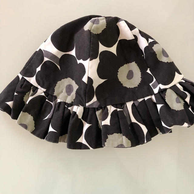 marimekko(マリメッコ)のマリメッコ  ウニッコ柄 帽子 ハンドメイド 子ども ハンドメイドのキッズ/ベビー(その他)の商品写真