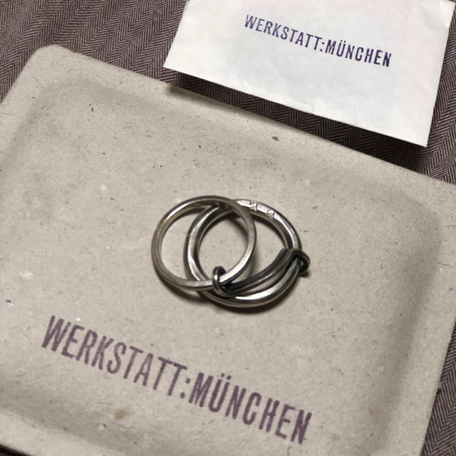 Ann Demeulemeester(アンドゥムルメステール)のwerkstatt munchen コネクトリング メンズのアクセサリー(リング(指輪))の商品写真