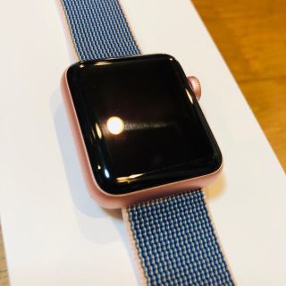 アップルウォッチ(Apple Watch)の美品 Apple Watch series2 ローズゴールド(腕時計(デジタル))