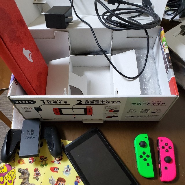 ニンテンドースイッチ　スーパーマリオオデッセイセット