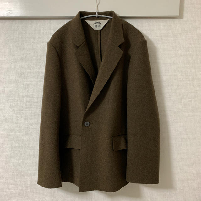 SUNSEA(サンシー)の美品 SUNSEA 13AW cut off melton jacket 2 メンズのジャケット/アウター(テーラードジャケット)の商品写真