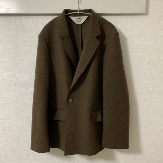 サンシー(SUNSEA)の美品 SUNSEA 13AW cut off melton jacket 2(テーラードジャケット)