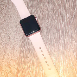 アップルウォッチ(Apple Watch)のapple watch series2 ピンクゴールド(腕時計)