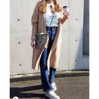 アパルトモンドゥーズィエムクラス(L'Appartement DEUXIEME CLASSE)のACNE STUDIOS⭐️RAYA MOHAIR ロングカーディガン(カーディガン)