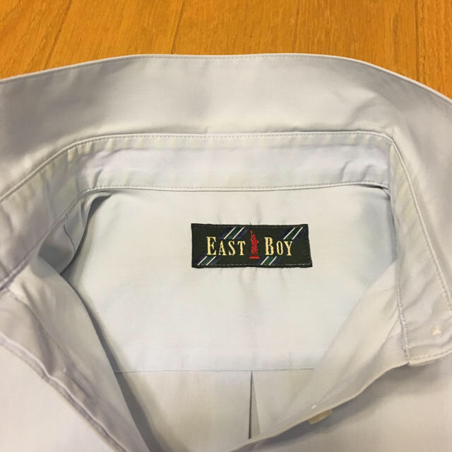 EASTBOY(イーストボーイ)のEASTBOY 長袖ワイシャツ 水色 ９号 レディースのトップス(シャツ/ブラウス(長袖/七分))の商品写真