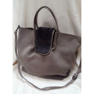 ブルネロクチネリ(BRUNELLO CUCINELLI)の値下　ファビアナフィリッピ　ムートン　レザー　トート　バック(トートバッグ)