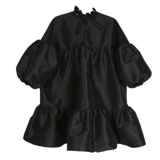 コムデギャルソン(COMME des GARCONS)のインポート  ボリューミィバックリボンワンピース(ひざ丈ワンピース)