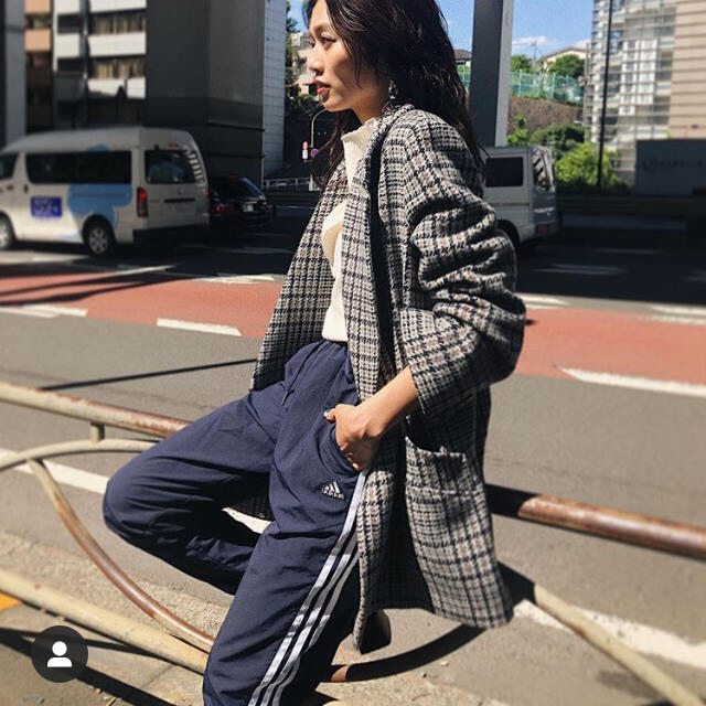 moussy(マウジー)のMOUSSY×adidas共同開発♡W ID WV PANT MSY♡3ライン レディースのパンツ(カジュアルパンツ)の商品写真