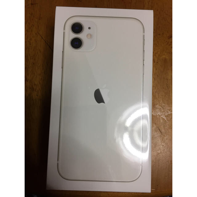 新品 未開封 iPhone 11 128GB white SIMフリー