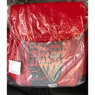 希少完売入手難シュプリームカラーTNFレッドノースフェイスヒューズ