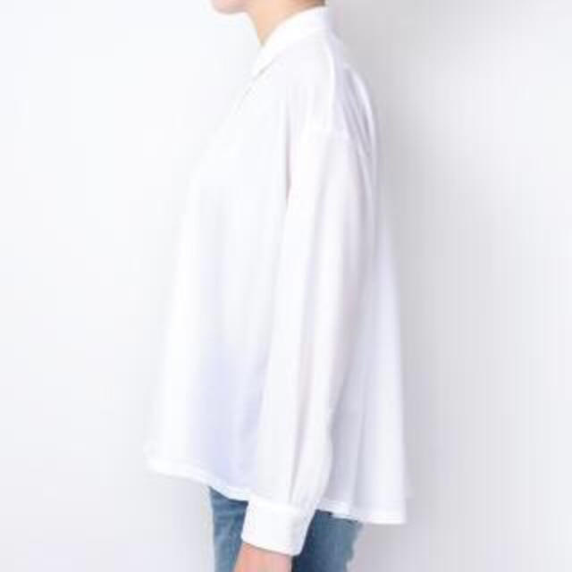 LE CIEL BLEU(ルシェルブルー)のルシェル♡白 シャツ レディースのトップス(シャツ/ブラウス(長袖/七分))の商品写真
