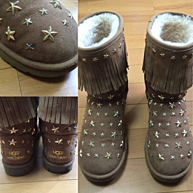 JIMMY CHOO(ジミーチュウ)のレア♡UGG×JIMMY CHOO レディースの靴/シューズ(ブーツ)の商品写真