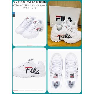 フィラ(FILA)のフィラ♡スニーカー♡24㎝♡えりまま様専用(スニーカー)