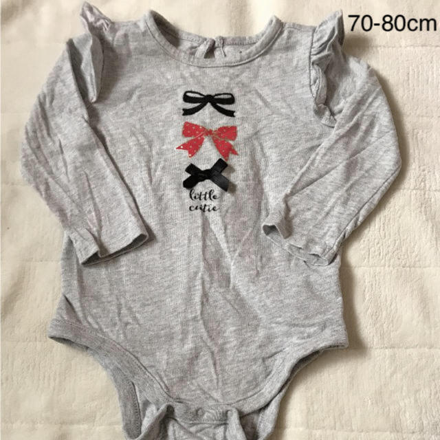 babyGAP(ベビーギャップ)のbabygap 長袖ロンパース キッズ/ベビー/マタニティのベビー服(~85cm)(ロンパース)の商品写真