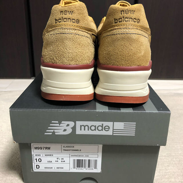 週末限定直輸入♪ 早い者勝ち!NewBalance x RedWing M997RW 28cm