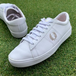 フレッドペリー(FRED PERRY)の美品26 FRED PERRY SPENCERフレッドペリー スペンサーC236(スニーカー)