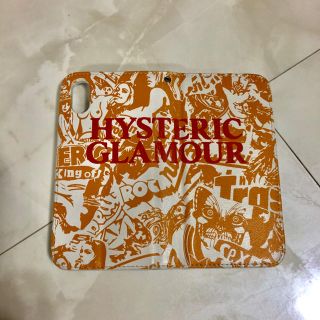 ヒステリックグラマー(HYSTERIC GLAMOUR)のno1 手帳型ケース  ヒステリックモデル(iPhoneケース)