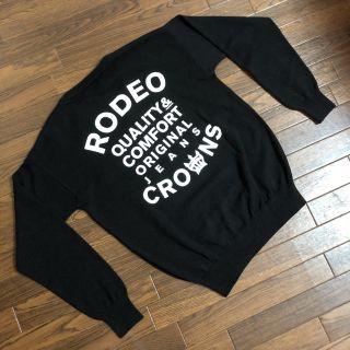 ロデオクラウンズワイドボウル(RODEO CROWNS WIDE BOWL)のRODEO CROWNS  バックプリントロゴ ニット(ニット/セーター)