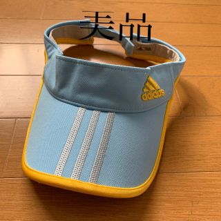 アディダス(adidas)のadidasサンバイザー美品(その他)