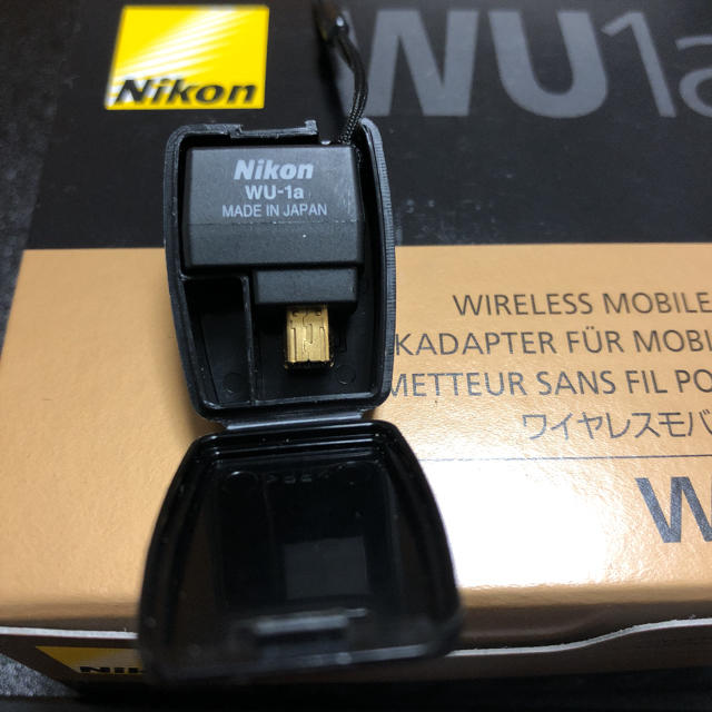 Nikon(ニコン)のワイヤレスモバイルアダプター　Nikon WU-1a スマホ/家電/カメラのスマホ/家電/カメラ その他(その他)の商品写真