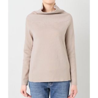 アパルトモンドゥーズィエムクラス(L'Appartement DEUXIEME CLASSE)のアパルトモンのシルクコットン off shoulder プルオーバー(ニット/セーター)