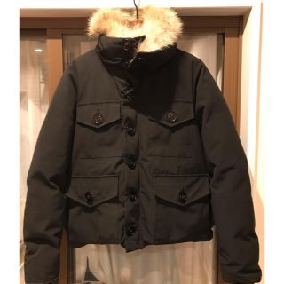 カナダグース(CANADA GOOSE)のカナダグース ハミルトン XS ブラック 超美品(ダウンジャケット)