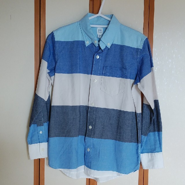 GAP Kids(ギャップキッズ)のGAP 140 長袖シャツ　タグ付き新品 キッズ/ベビー/マタニティのキッズ服男の子用(90cm~)(Tシャツ/カットソー)の商品写真